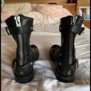 Frye Moto Zip Boots sz 7.5